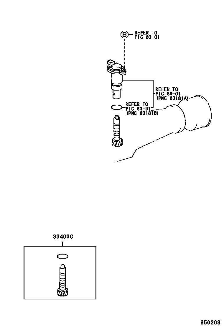 3505 — SPEEDOMETER DRIVEN GEAR (ATM)