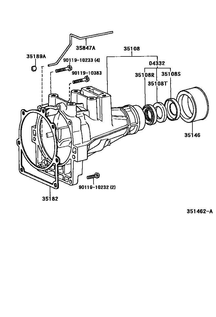 3504 — EXTENSION HOUSING (ATM)