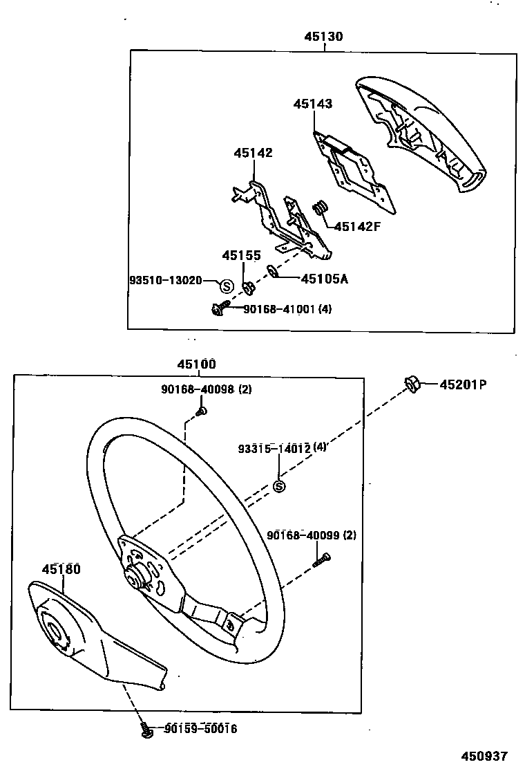 4504 — STEERING WHEEL