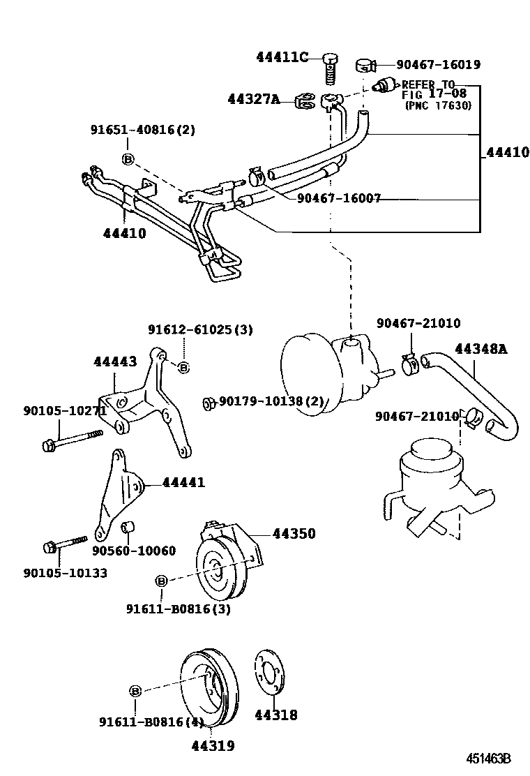4503 — POWER STEERING TUBE