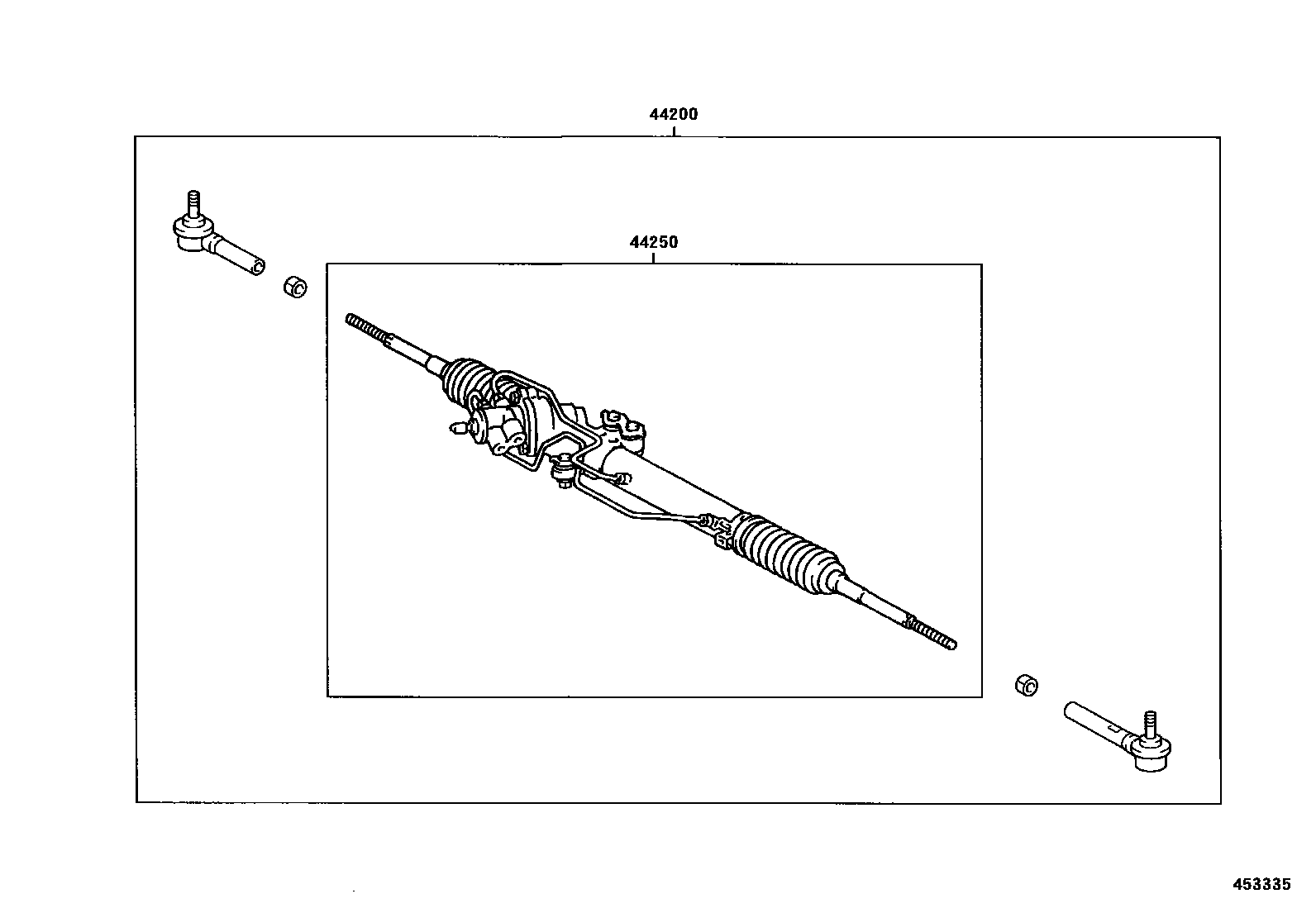 4505 — FRONT STEERING GEAR & LINK