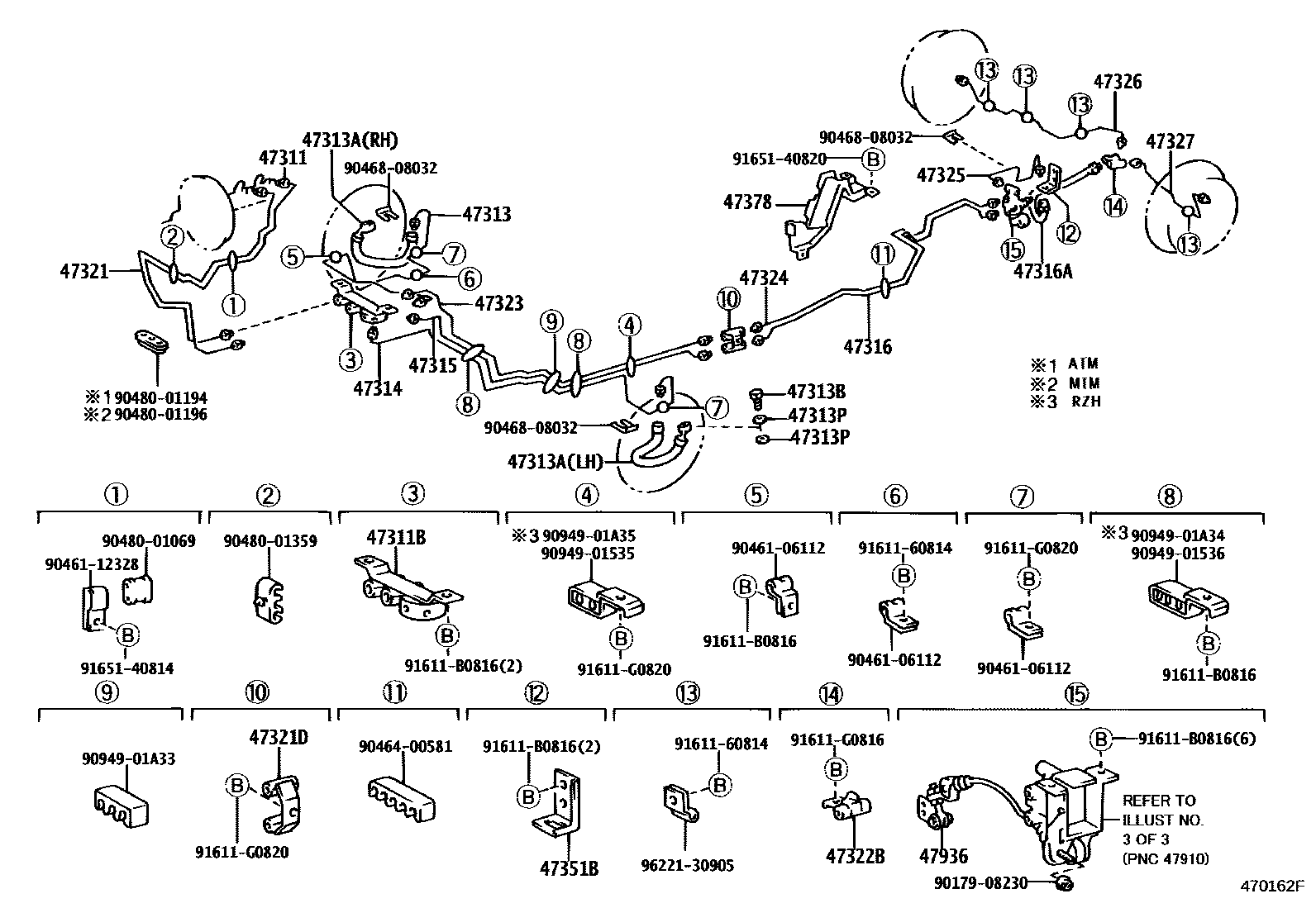 4708 — BRAKE TUBE & CLAMP