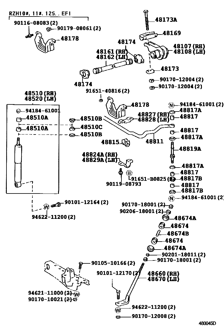 4803 — FRONT SPRING & SHOCK ABSORBER
