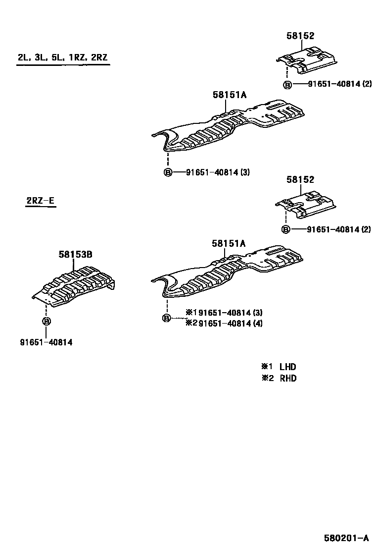 5853 — FLOOR INSULATOR
