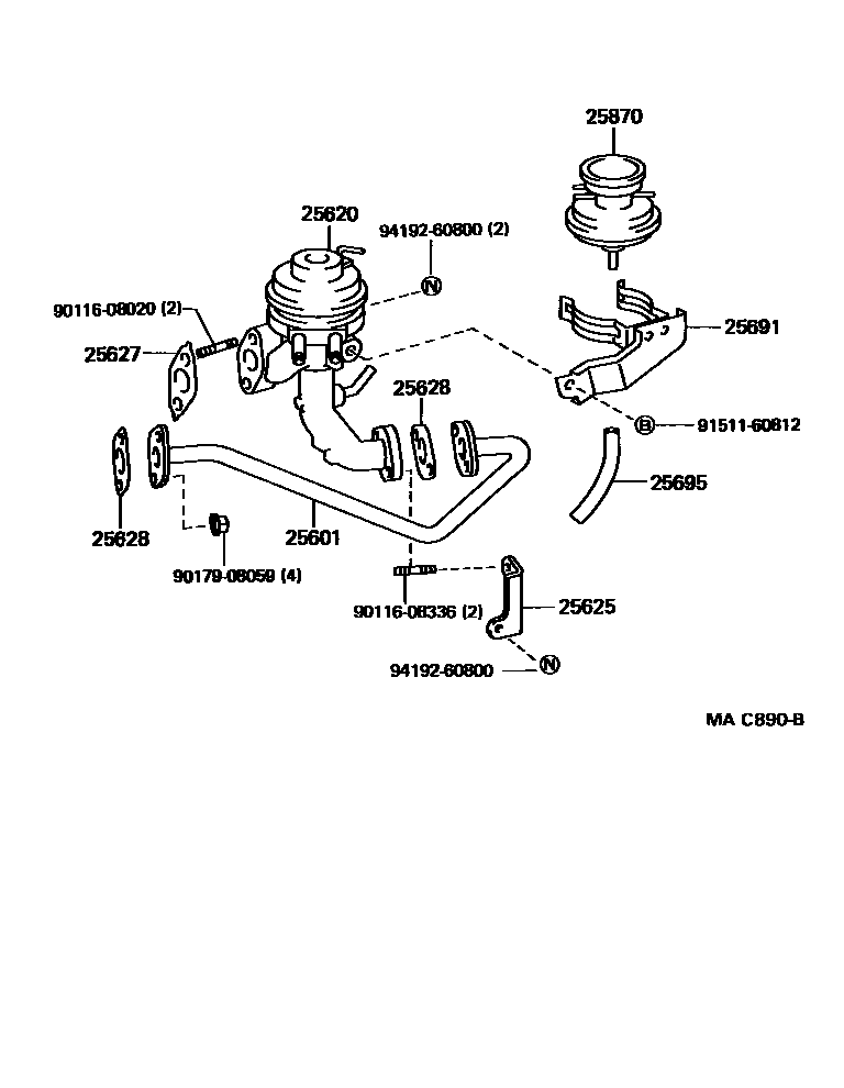 2501 — EXHAUST GAS RECIRCULATION SYSTEM
