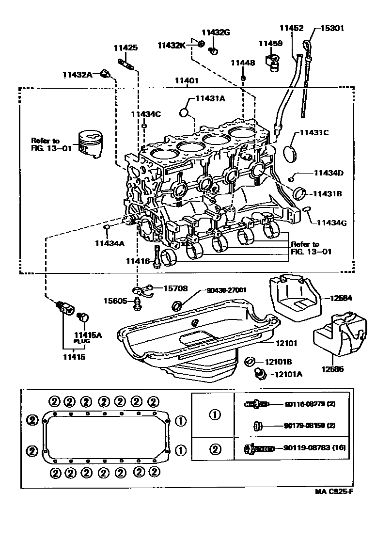 1105 — CYLINDER BLOCK