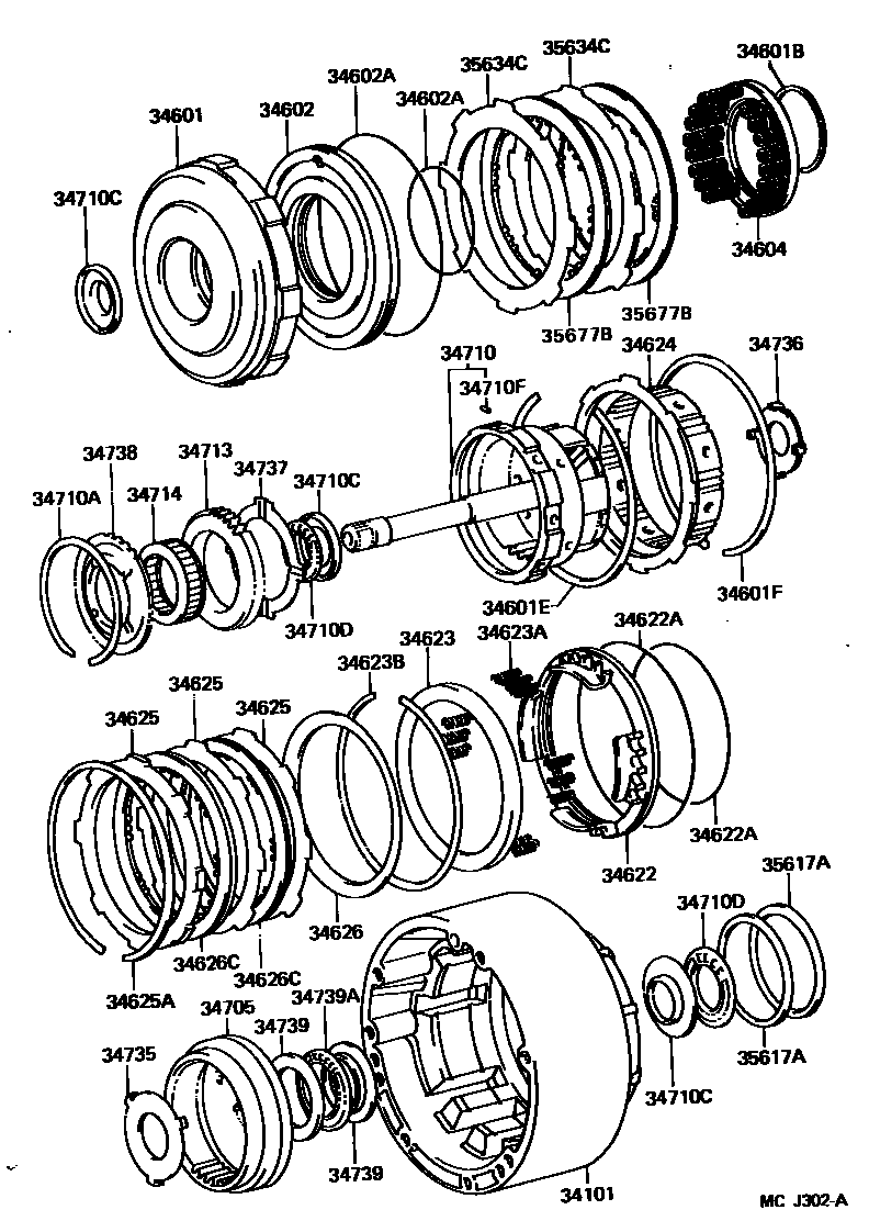 3506 — OVERDRIVE GEAR (ATM)