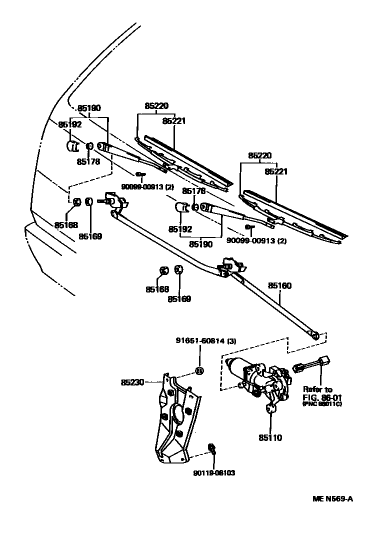 8501 — WINDSHIELD WIPER