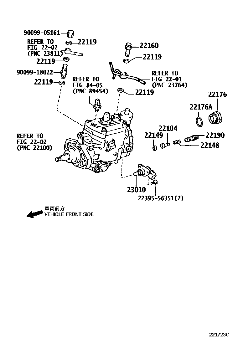 2203 — INJECTION PUMP BODY