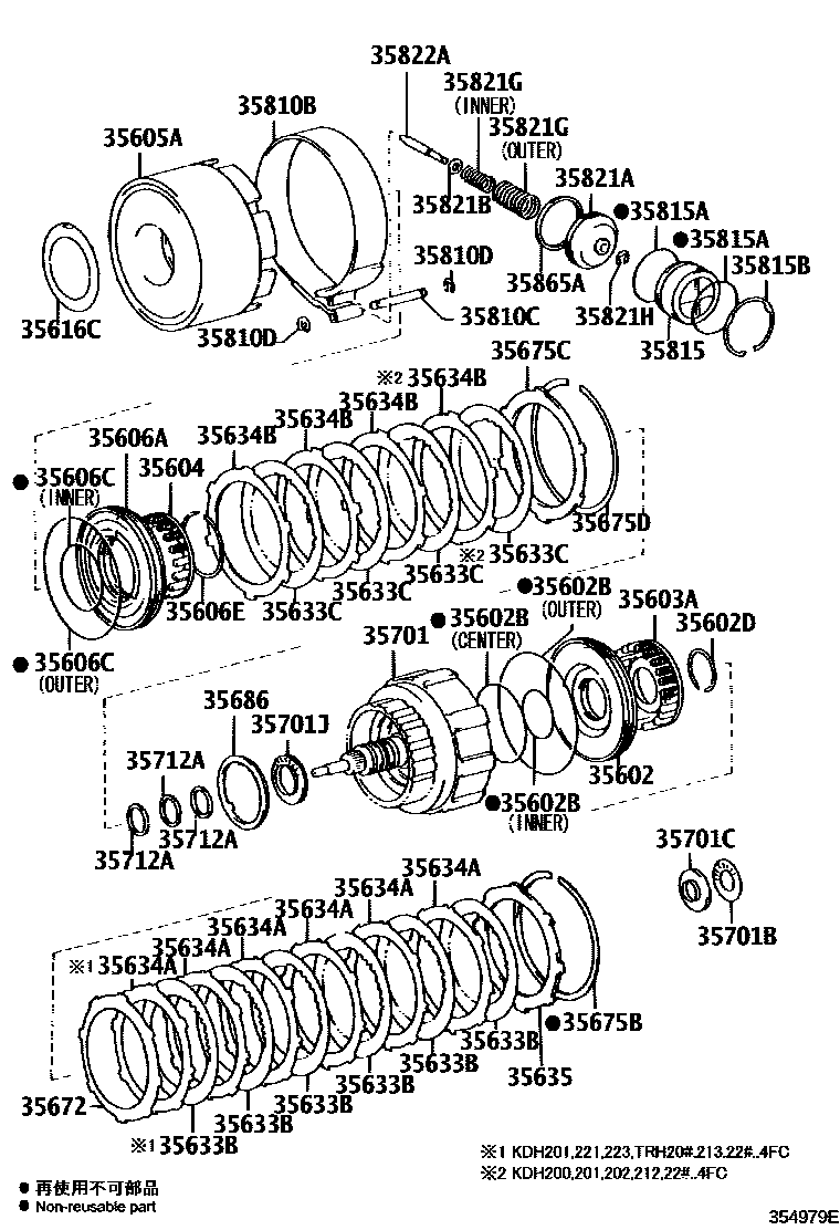 3507 — BRAKE BAND & MULTIPLE DISC CLUTCH (ATM)
