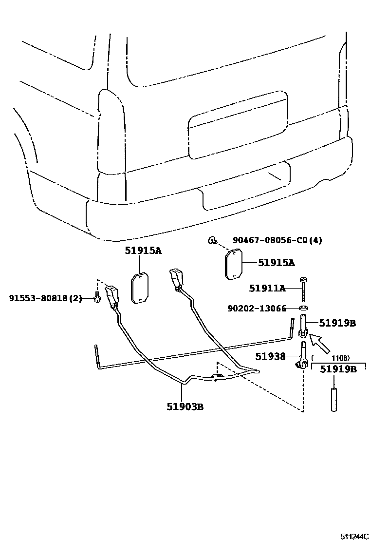 5153 — SPARE WHEEL CARRIER