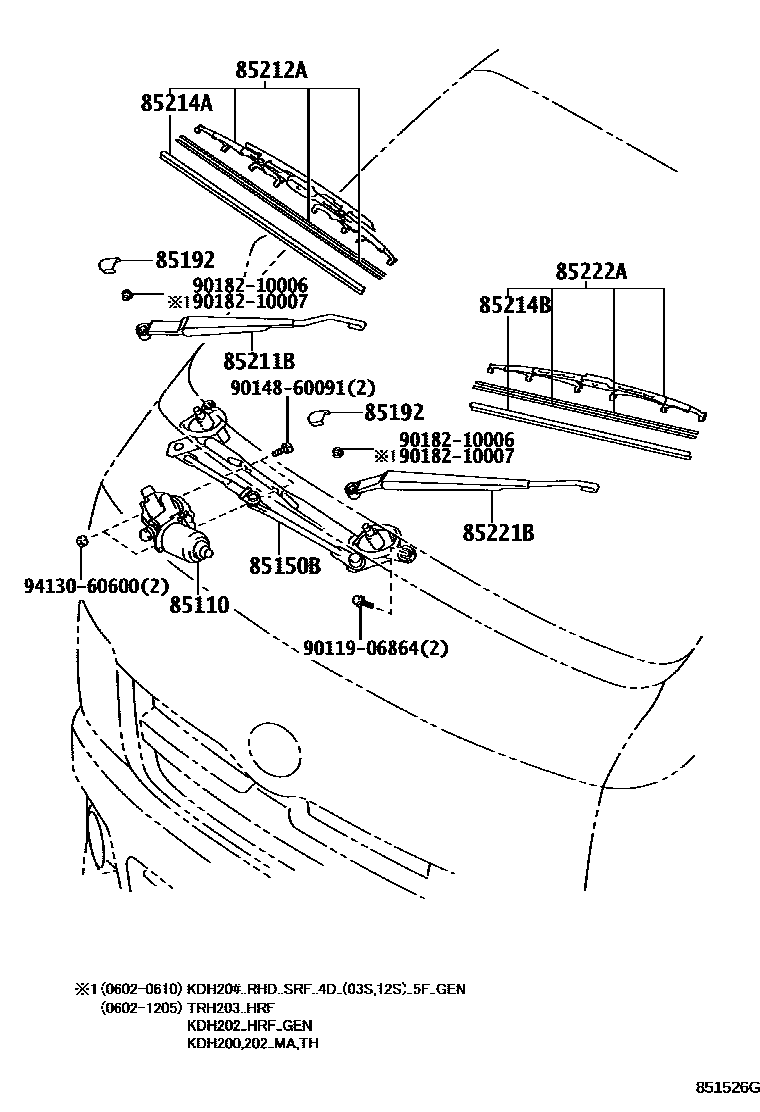 8501 — WINDSHIELD WIPER