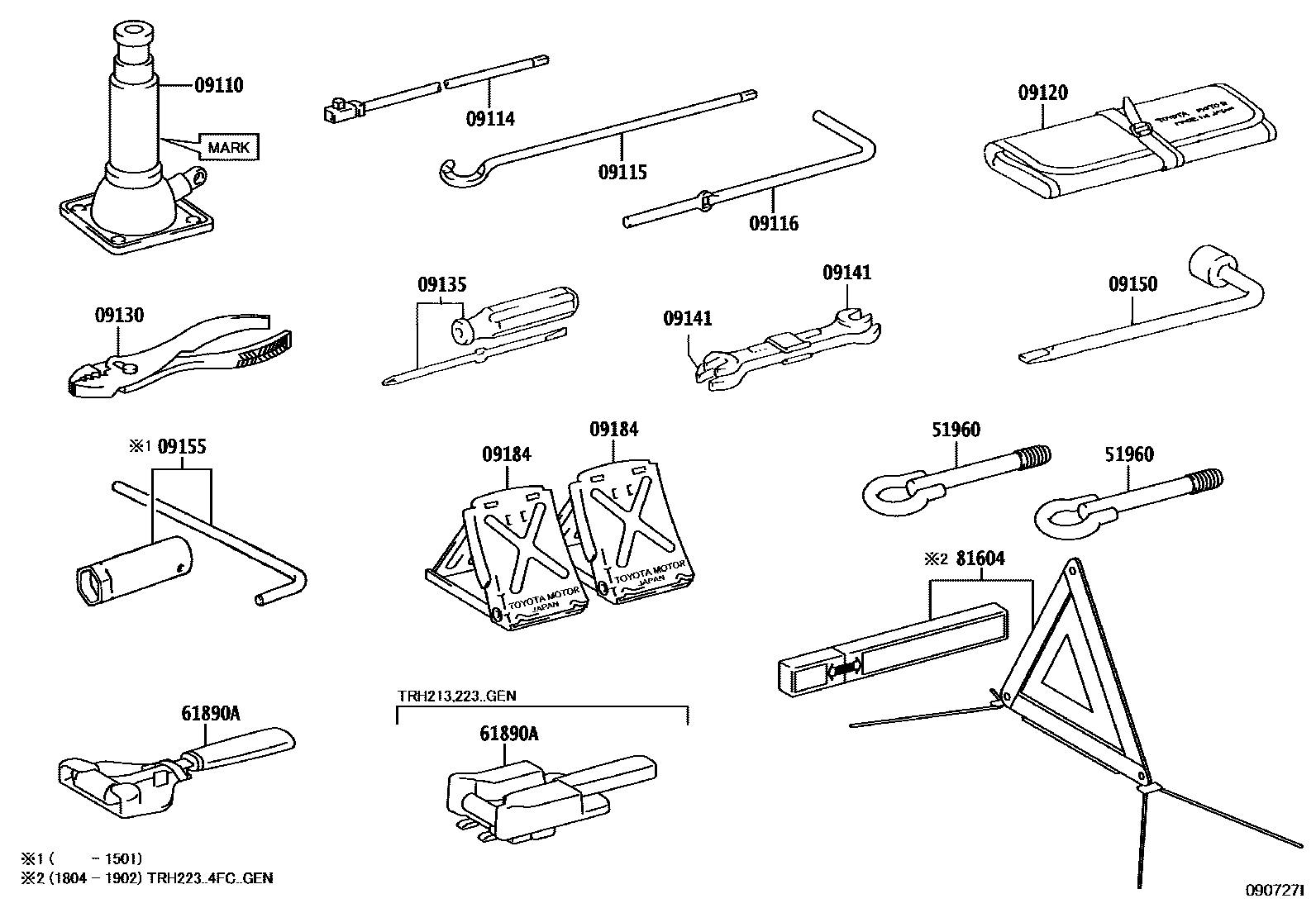 0901 — STANDARD TOOL