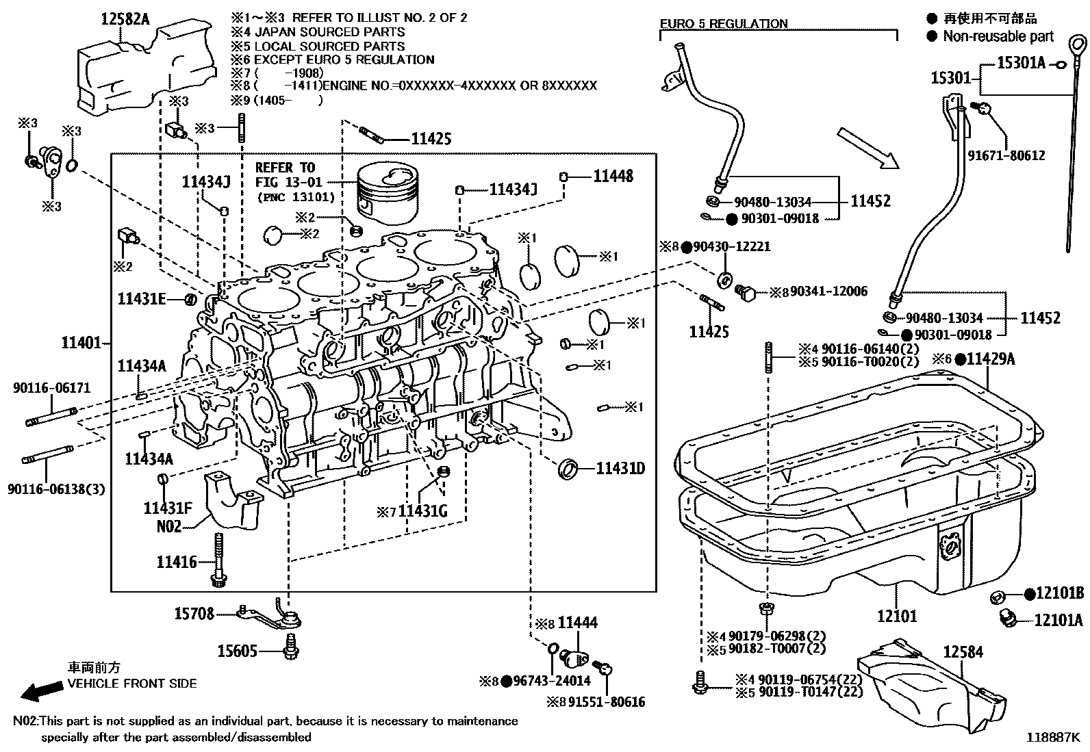 1105 — CYLINDER BLOCK