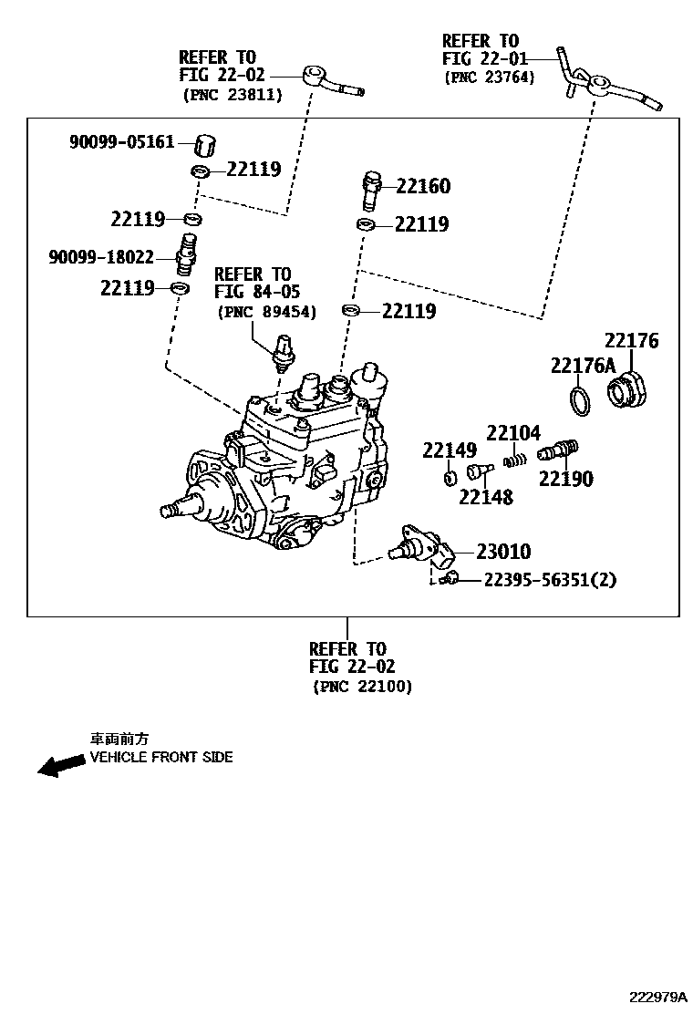 2203 — INJECTION PUMP BODY