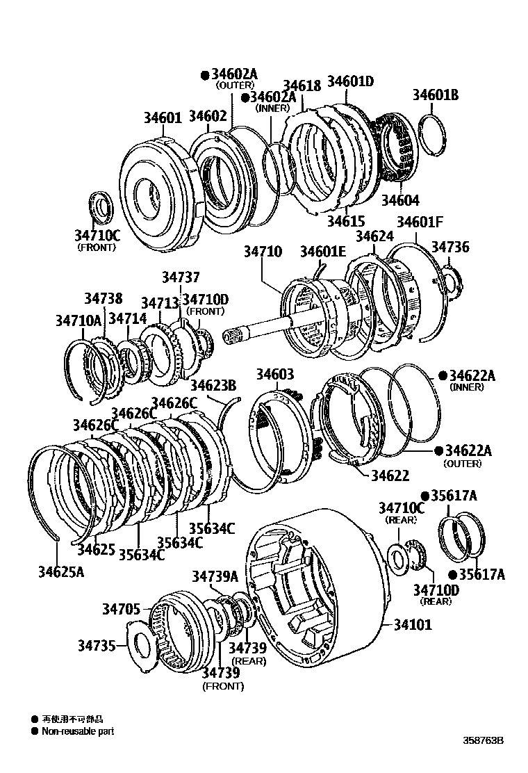 3506 — OVERDRIVE GEAR (ATM)
