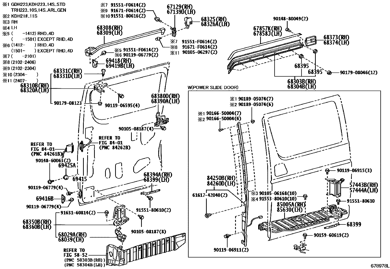 6758 — SLIDE ROLLER & RAIL
