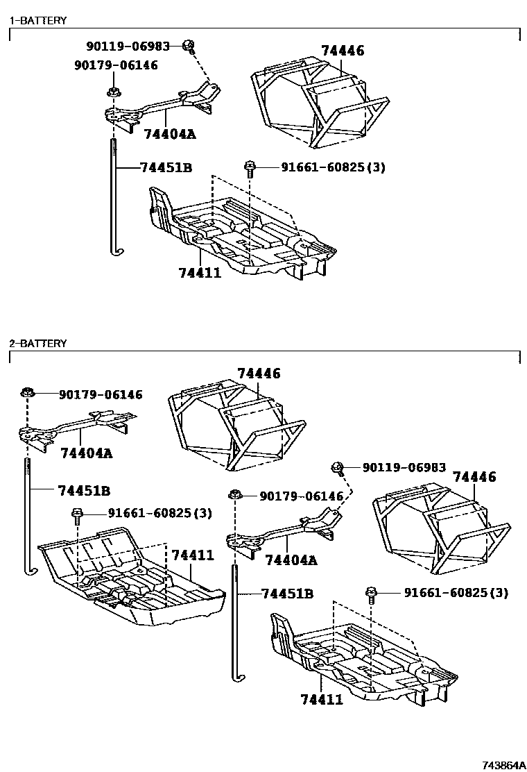 7454 — BATTERY CARRIER