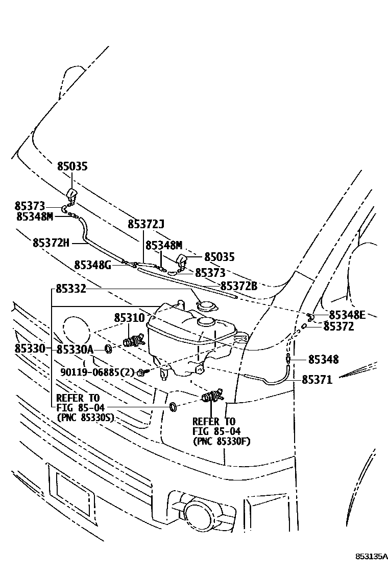 8503 — WINDSHIELD WASHER