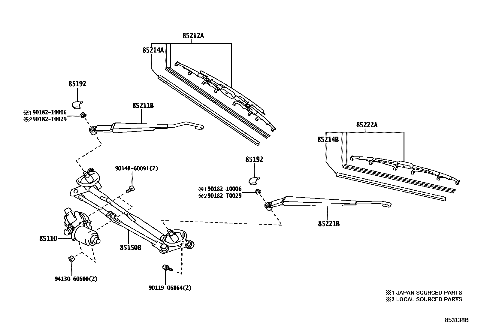 8501 — WINDSHIELD WIPER