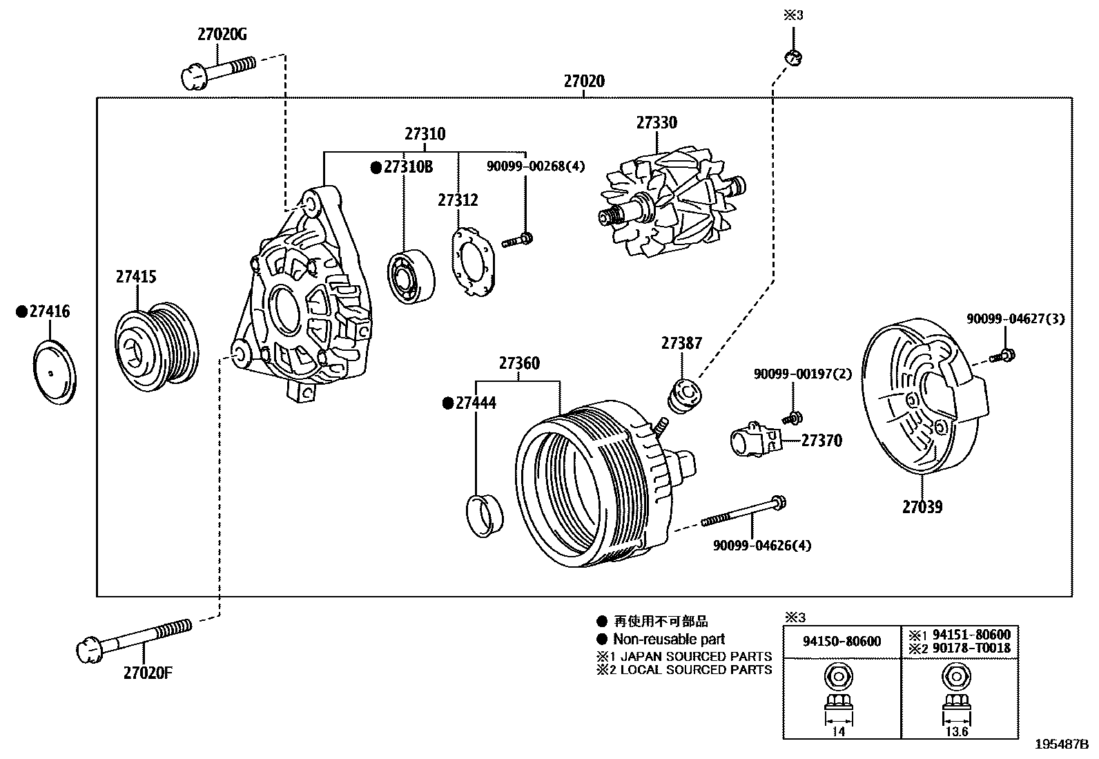 1903 — ALTERNATOR