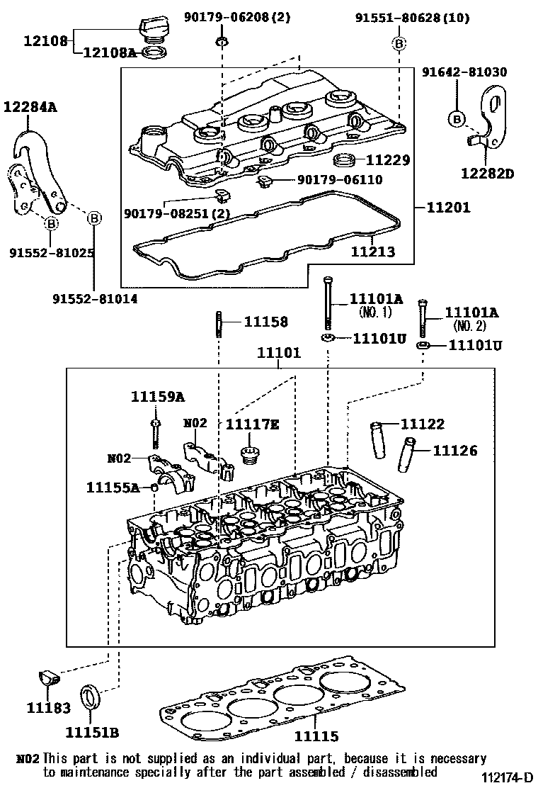1104 — CYLINDER HEAD