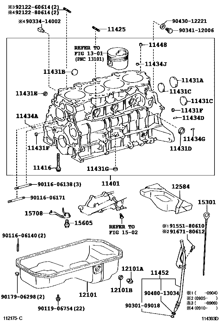 1105 — CYLINDER BLOCK