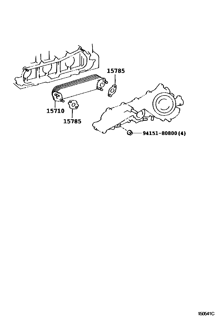 1503 — ENGINE OIL COOLER