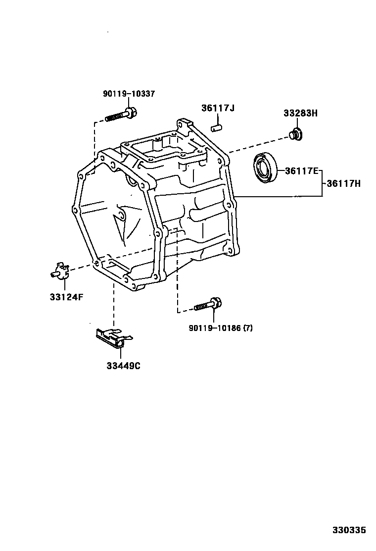 3303 — EXTENSION HOUSING (MTM)