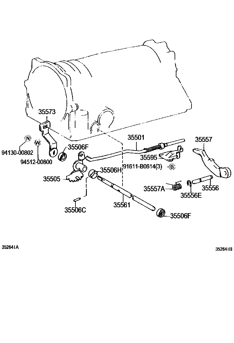 3513 — THROTTLE LINK & VALVE LEVER (ATM)