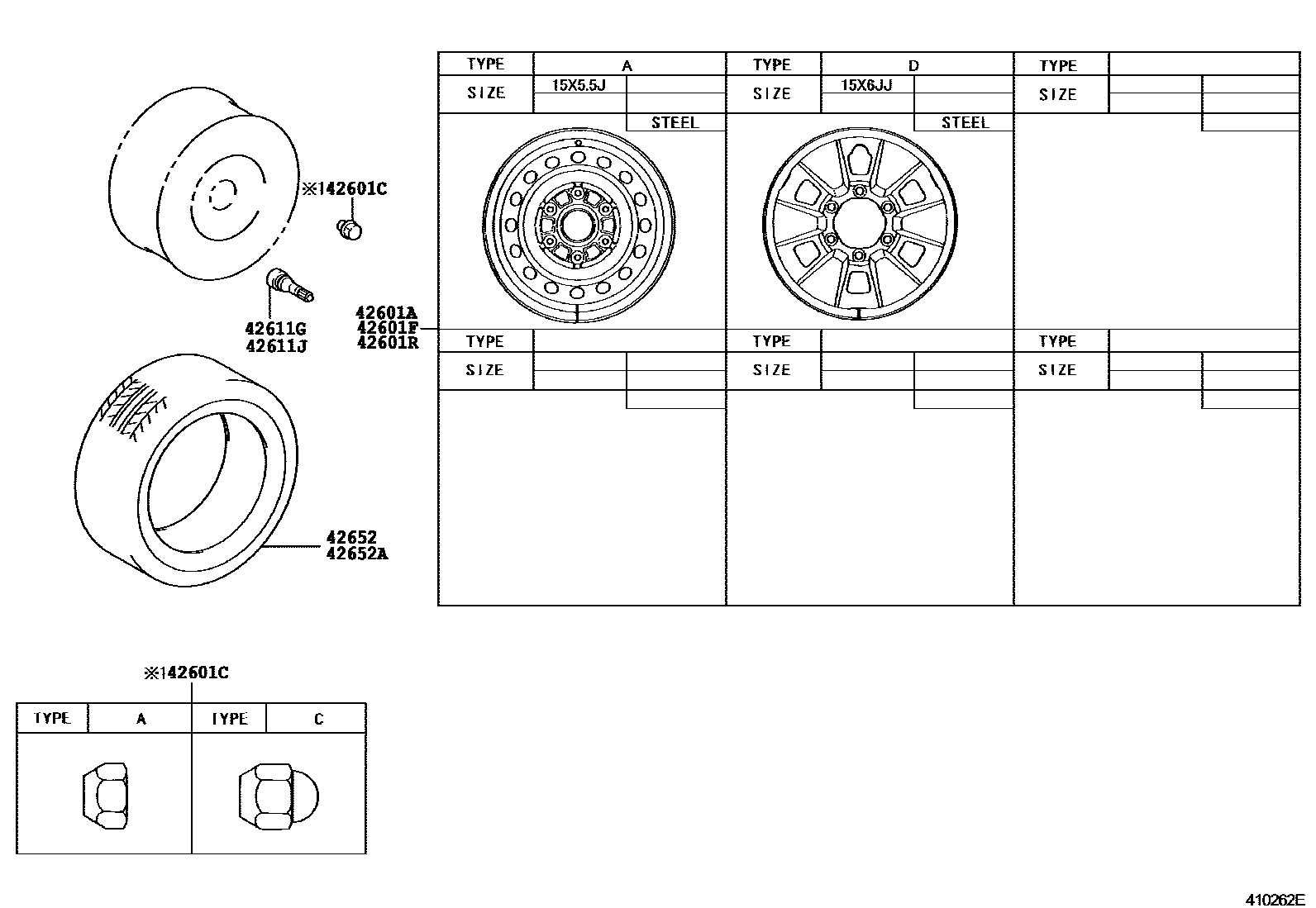 4103 — DISC WHEEL & WHEEL CAP