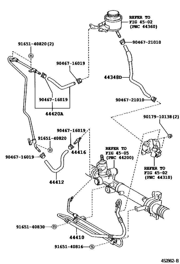 4503 — POWER STEERING TUBE