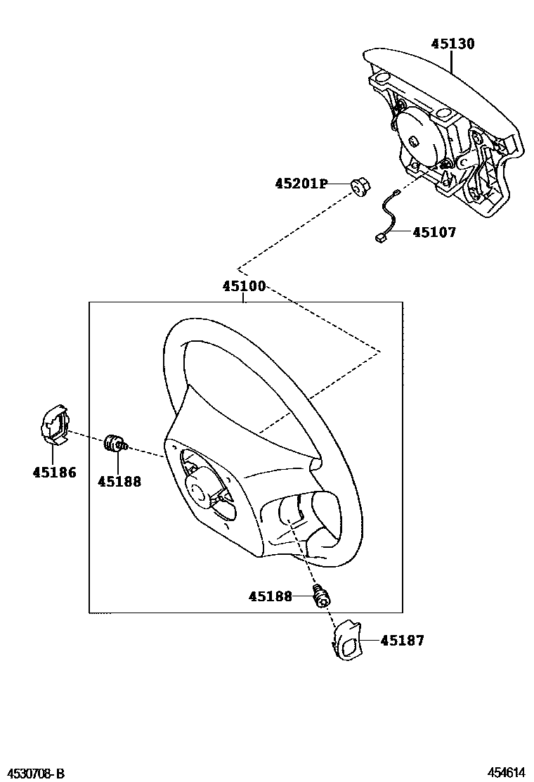 4504 — STEERING WHEEL