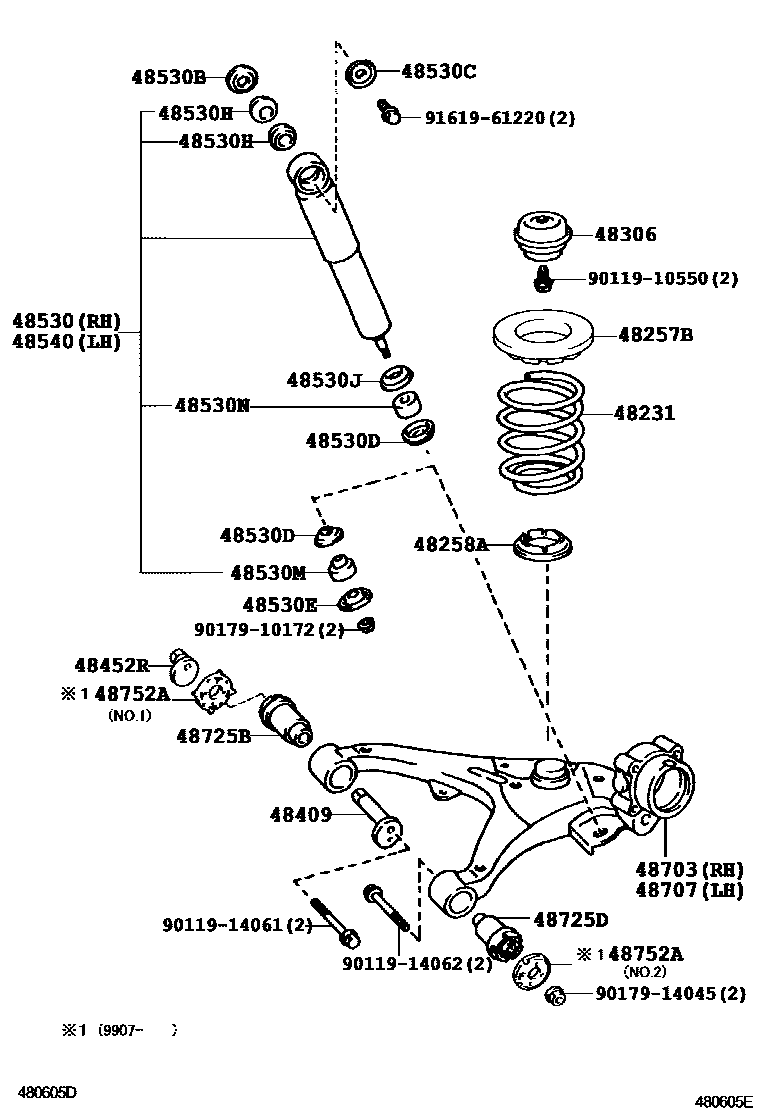 4804 — REAR SPRING & SHOCK ABSORBER