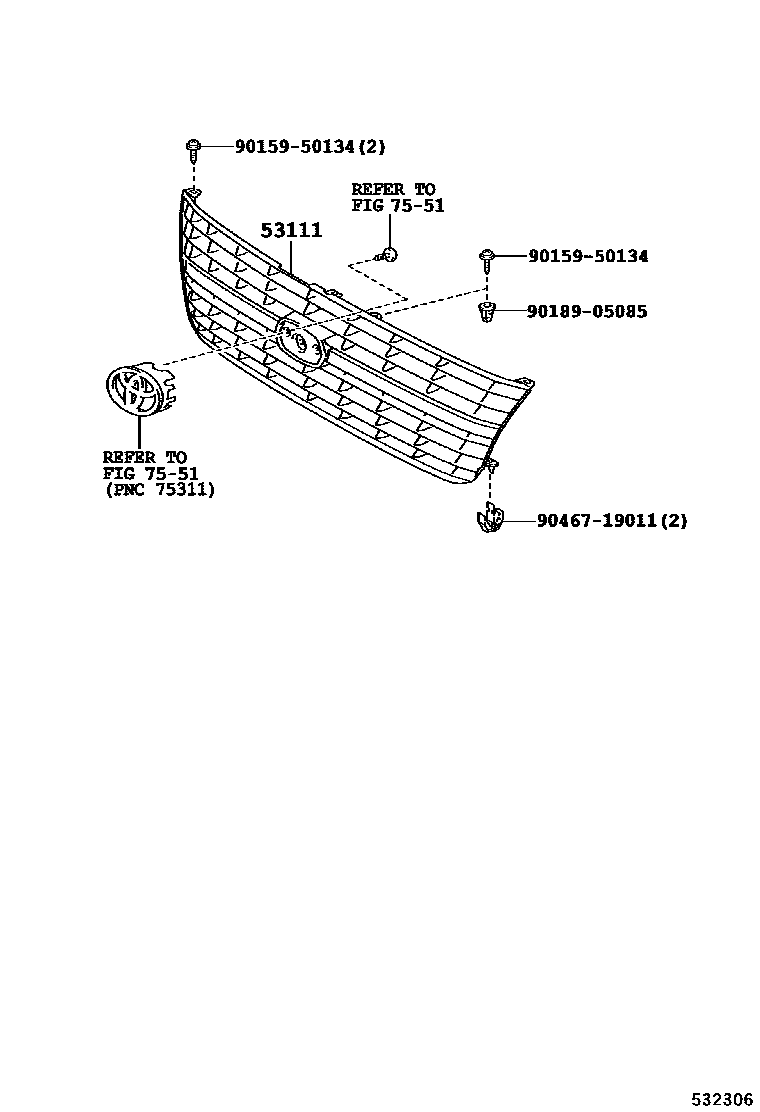 5351 — RADIATOR GRILLE