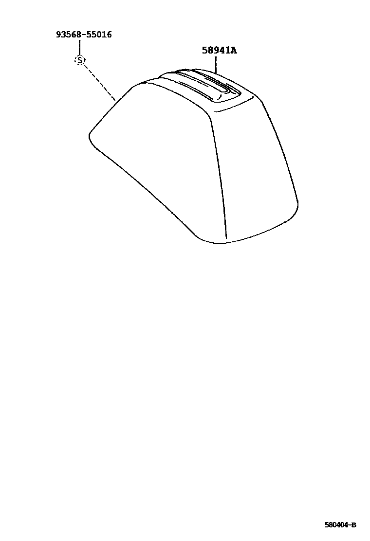 5855 — CONSOLE BOX & BRACKET