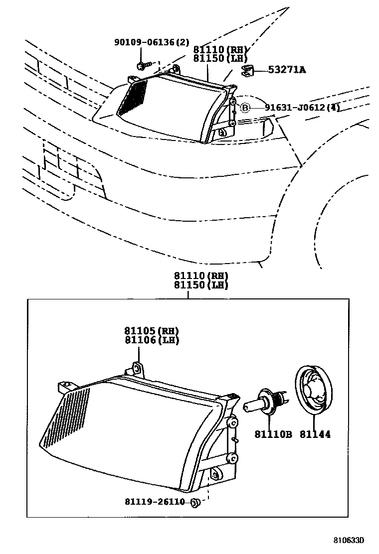 8101 — HEADLAMP