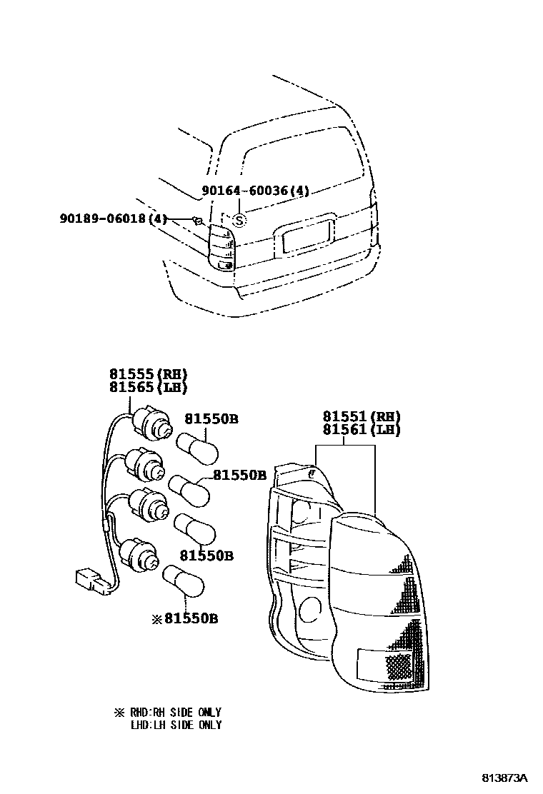 8111 — REAR COMBINATION LAMP