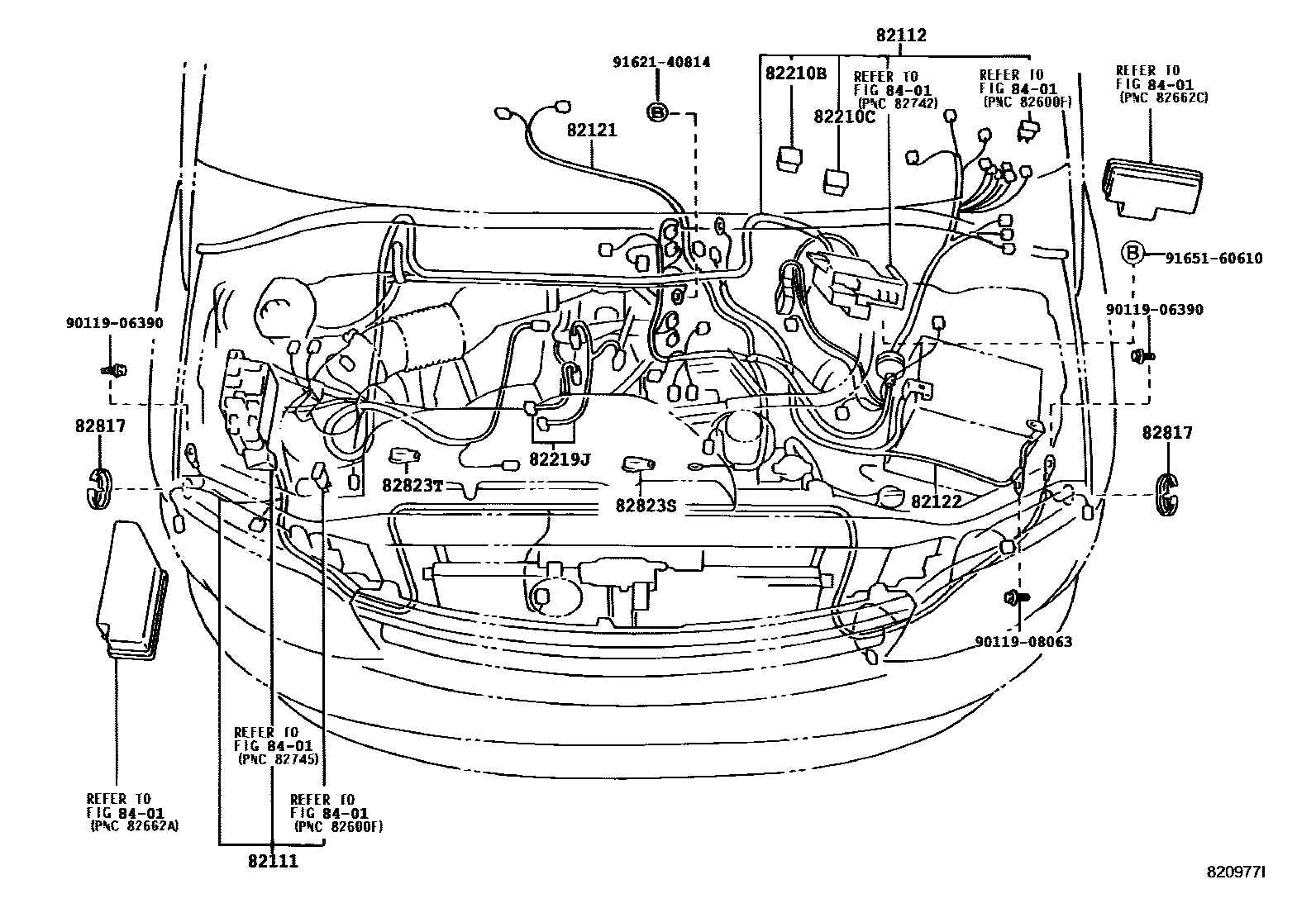 8202 — WIRING & CLAMP