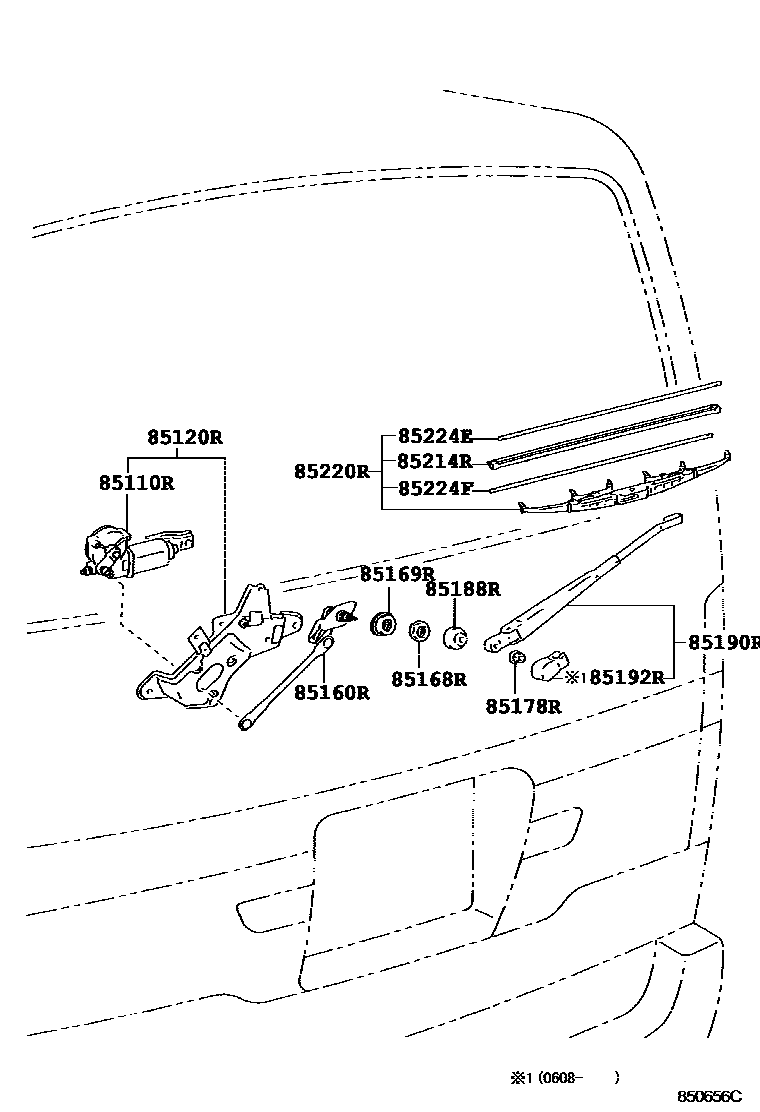 8502 — REAR WIPER