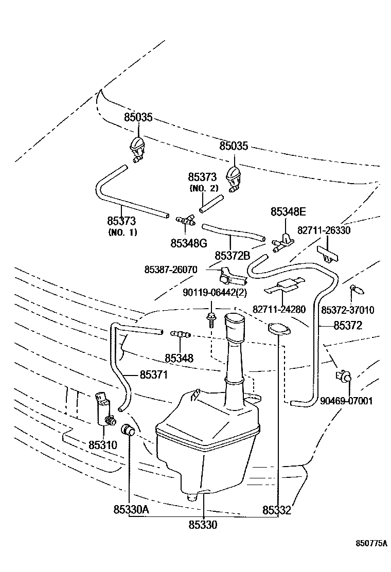 8503 — WINDSHIELD WASHER