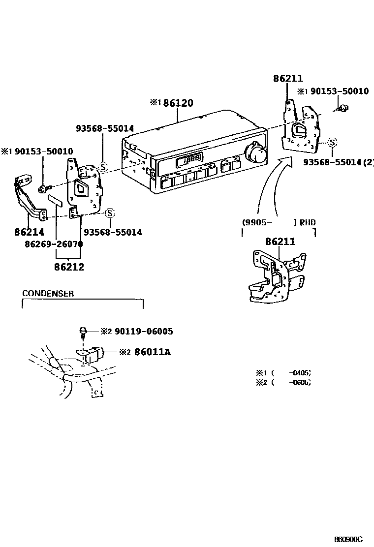 8601 — RADIO RECEIVER & AMPLIFIER & CONDENSER