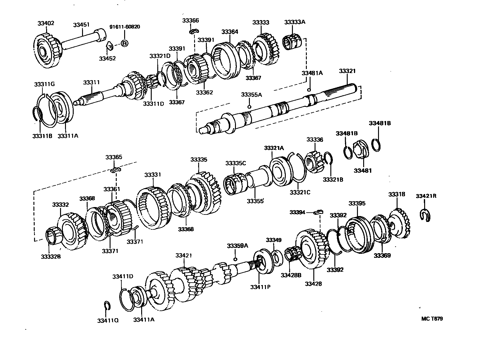3305 — TRANSMISSION GEAR (MTM)
