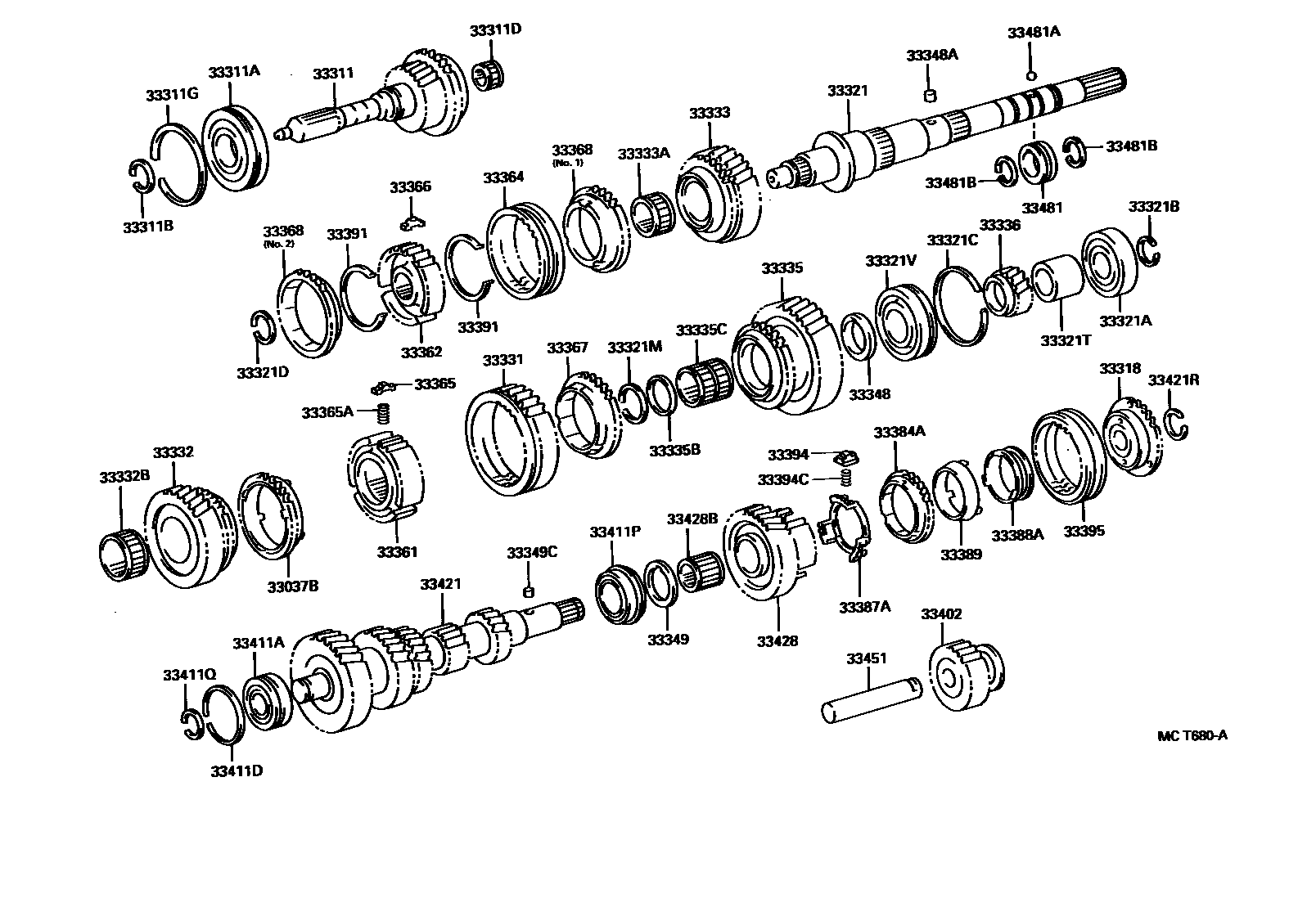 3305 — TRANSMISSION GEAR (MTM)