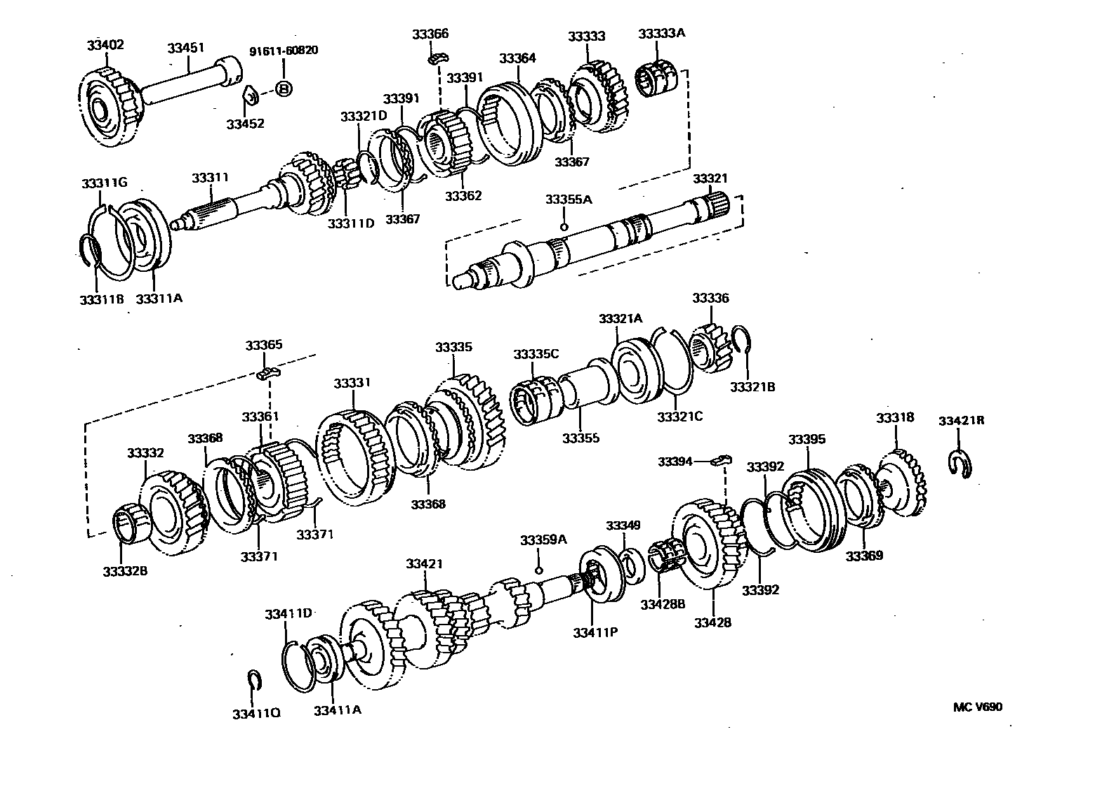 3305 — TRANSMISSION GEAR (MTM)