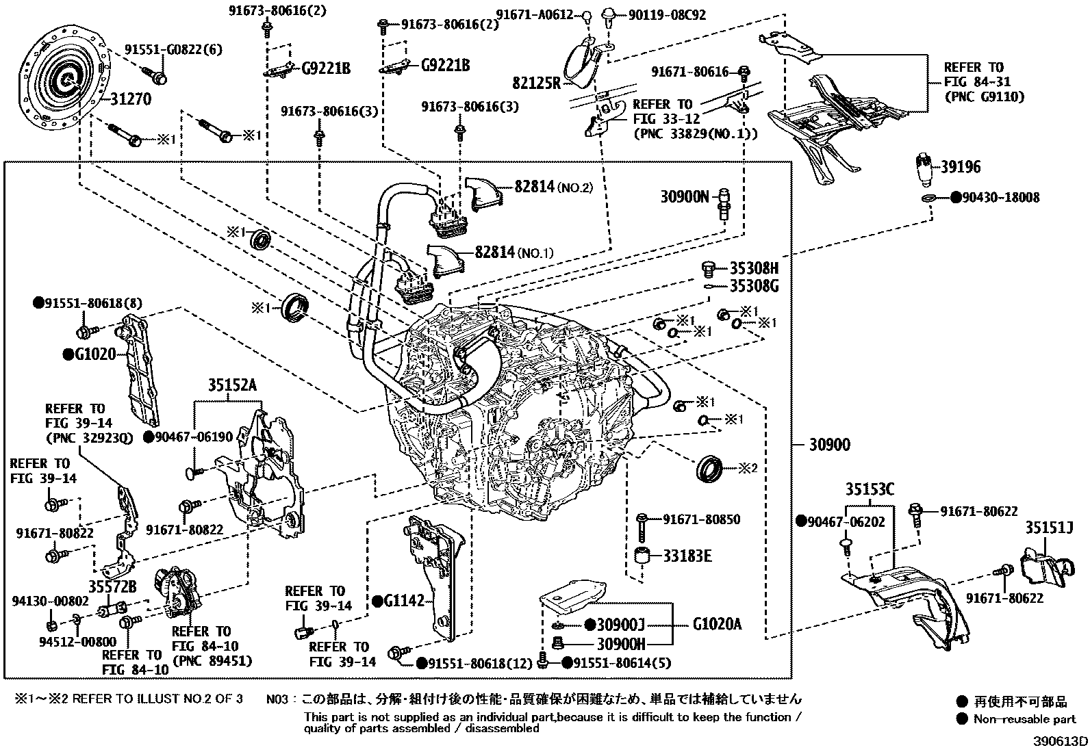 3901 — TRANSAXLE ASSY(HEV OR BEV OR FCEV)