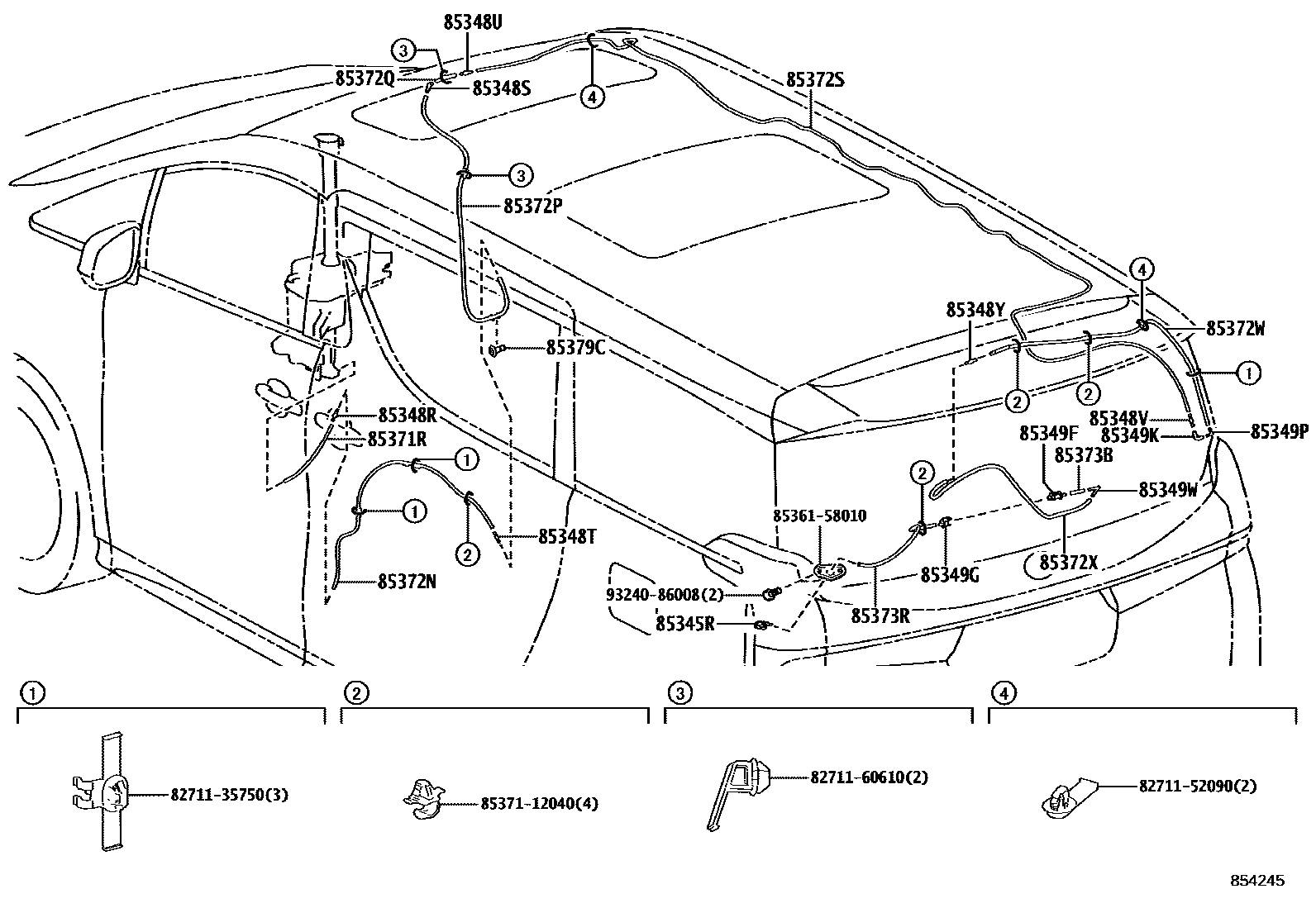 8504 — REAR WASHER