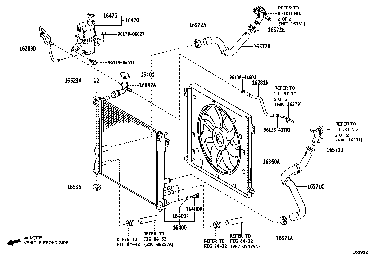 1603 — RADIATOR & WATER OUTLET