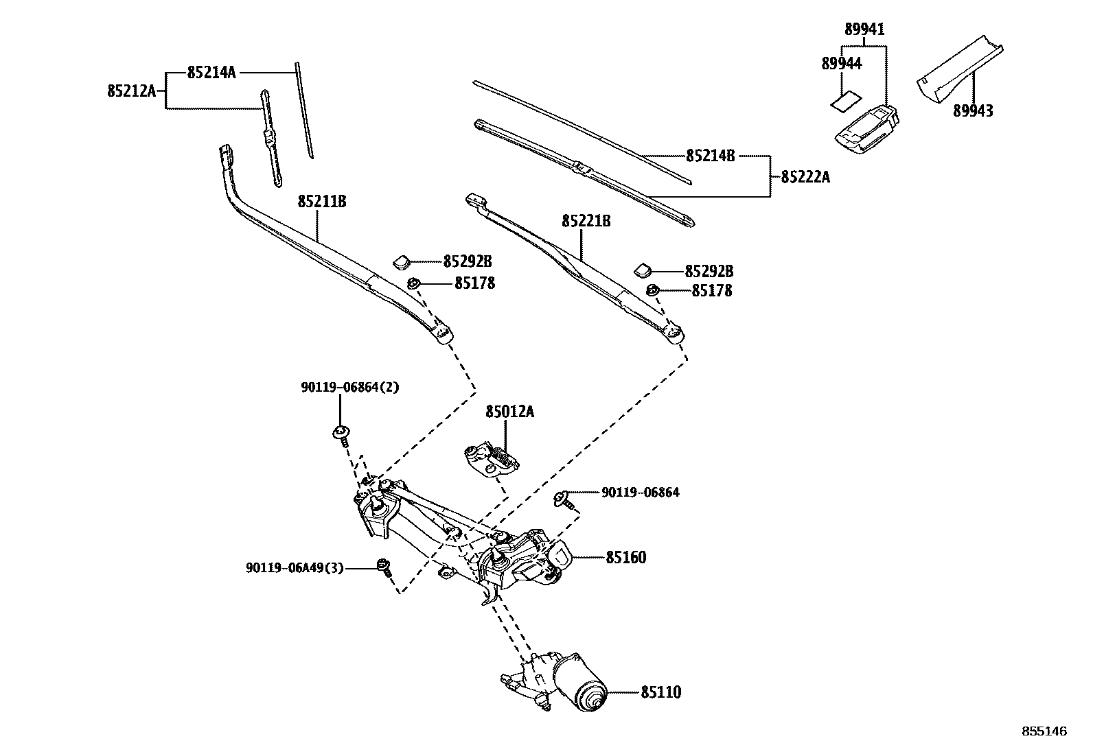 8501 — WINDSHIELD WIPER