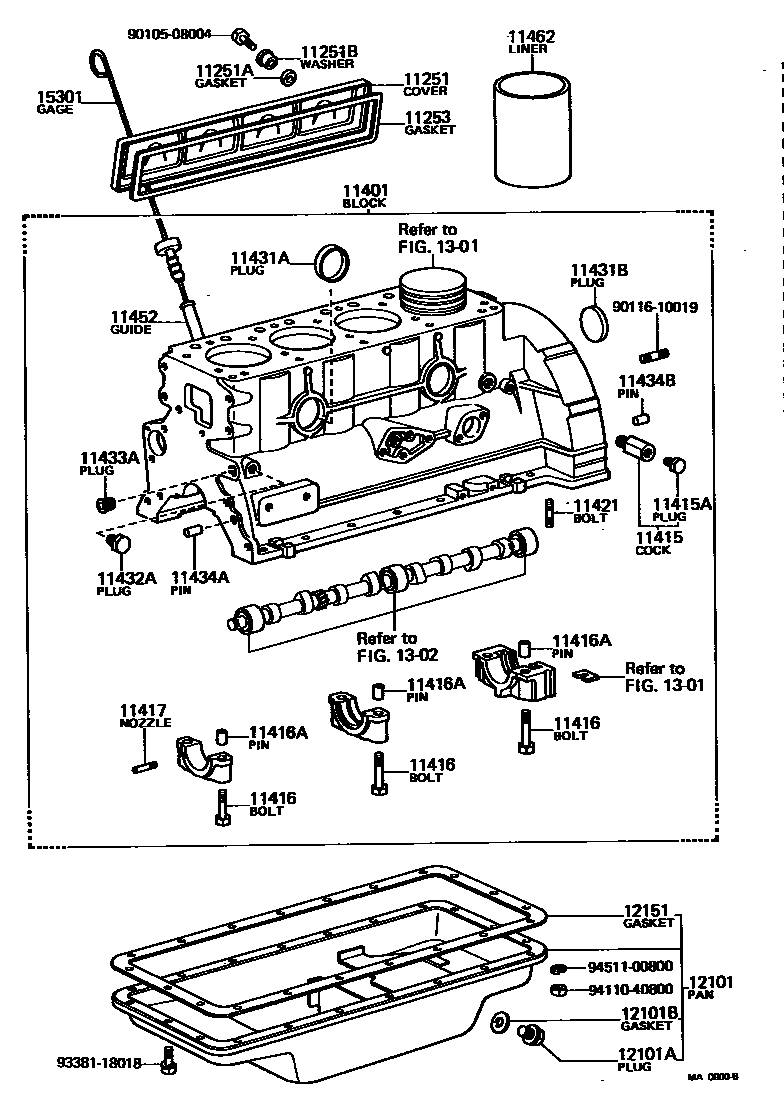 1105 — CYLINDER BLOCK